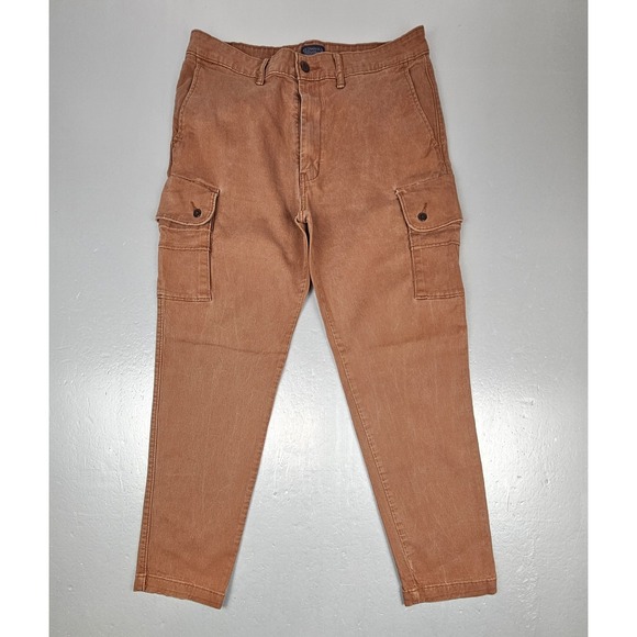 Levis Strauss Pants‎ Mens 34x32 Slim Tapered Cargo Rust Casual Utility 479360001 - Picture 1 of 8